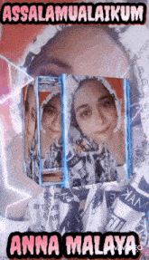 a picture of a girl with the name anna malaya
