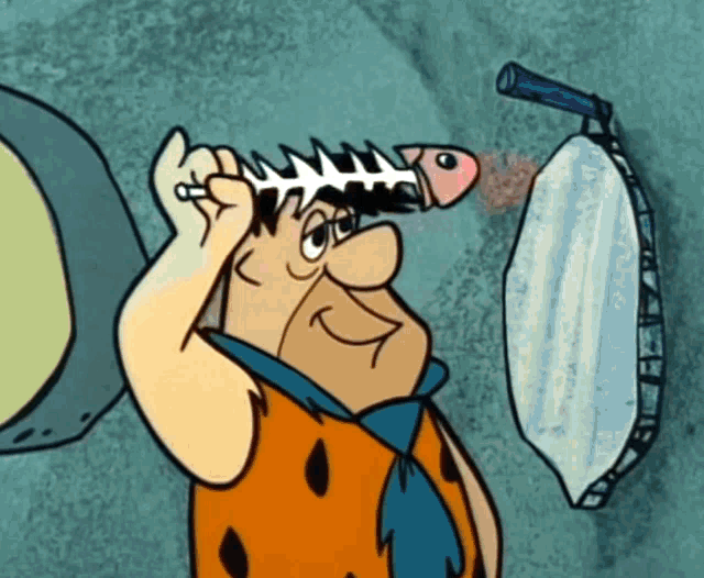 Fred flintstone deals hair