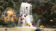 Lord Shiva Waterfall GIF