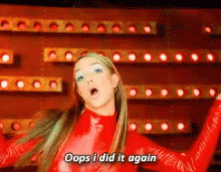 Oops I Did It Again Britney Spears GIF - Oops I Did It Again Britney Spears Queen Of Pop GIFs