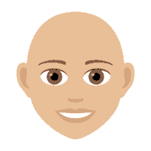 bald no