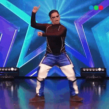Bailando Franco Espinoza GIF - Bailando Franco Espinoza Got Talent Argentina GIFs