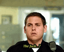 When Someone Says I Look Like Someone When I Clearly Don’t GIF - Jonah Hill 21jump Street Cops GIFs