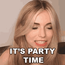 Its Party Time Anna Cramling GIF - Its Party Time Anna Cramling Panda GIFs
