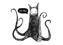 Greetings Hello GIF - Greetings Hello Octopus GIFs