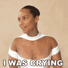 I Was Crying Alicia Keys GIF - I Was Crying Alicia Keys Bustle GIFs