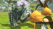 a screenshot of a video game with chinese writing on the screen