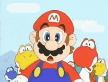 Mario Laugh GIF - Mario Laugh Yoshi GIFs