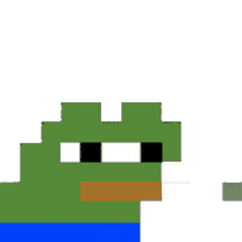 pepe smoking pepe the frog pixel