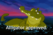 Approved Alligator GIF - Approved Alligator I Agree GIFs