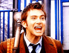 Yay! GIF - Doctor Who 10th Doctor David Tennant GIFs