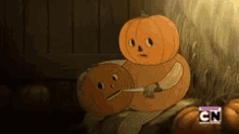 Pumpkin Fall GIF