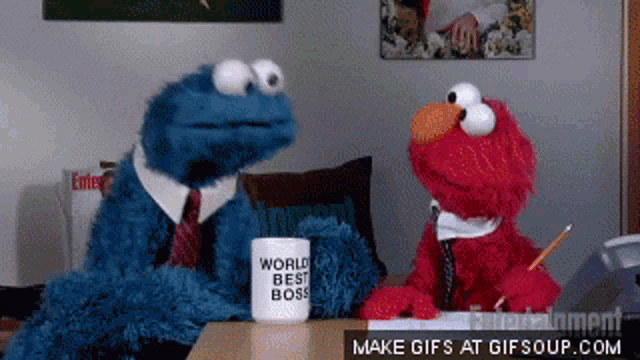 Elmo's World - Behind the Scenes on Make a GIF