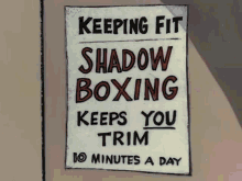 shadow boxing shadow box boxing pink panther