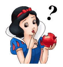 Snow White Apple GIF