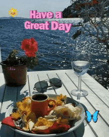 Have A Great Day Coffee GIF - Have A Great Day Coffee Ocean GIFs