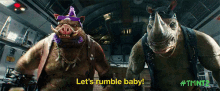 Let'S Rumble Baby GIF - Tmnt2 Tmnt2gi Fs Lets Rumble Baby GIFs