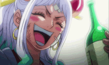 Yamato Laughing GIF - Yamato Laughing One Piece GIFs