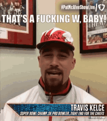 Kansas City Chiefs Travis Kelce GIF - Kansas City Chiefs Travis Kelce Fucking W GIFs