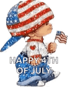 4th Of July Happy GIF - 4th Of July Happy Sparkles GIFs
