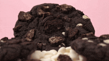 Crumbl Cookies Chocolate Cookies And Cream Cookie GIF - Crumbl Cookies Chocolate Cookies And Cream Cookie Cookies GIFs