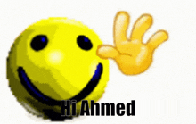 Hi Ahmed Waving GIF