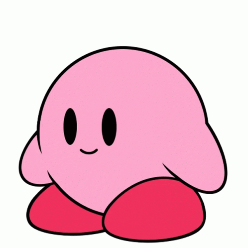 Kirby animation I made with ibis Paint X and a GIF Maker. Is there a way to  make a transparent GIF? : r/animation