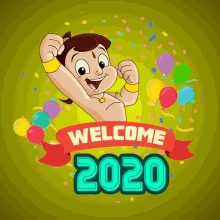 Welcome2020 Happy New Year GIF - Welcome2020 Happy New Year New Years Eve GIFs