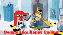 Johnny Test Dukey GIF - Johnny Test Dukey Doggie Like Happy Ending GIFs