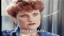 Blank Stare Pauline Hanson GIF - Blank Stare Pauline Hanson Please GIFs