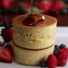 Pancake And Syrup Hot Cakes GIF