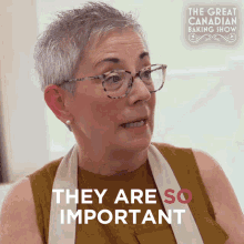 They Are So Important Rosemary GIF - They Are So Important Rosemary The Great Canadian Baking Show GIFs