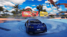 Forza Horizon3 Nissan Gt R GIF - Forza Horizon3 Nissan Gt R Spinning GIFs