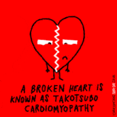 a cartoon of a broken heart with a speech bubble that says what did you call me
