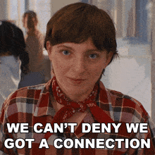 We Cant Deny We Got A Connection Cynthia GIF - We Cant Deny We Got A Connection Cynthia Grease Rise Of The Pink Ladies GIFs