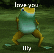 Love You Frog GIF - Love You Frog GIFs