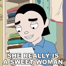 She Really Is A Sweet Woman Todd Harper GIF - She Really Is A Sweet Woman Todd Harper The Harper House GIFs