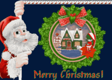 Merry Christmas Seasons Greetings GIF - Merry Christmas Seasons Greetings Santa Claus GIFs