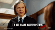 its not a game many people win amy morton trudy platt chicago pd not that common