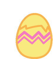 Easter Egg Hatch Molang Sticker - Easter Egg Hatch Molang Happy Easter Stickers