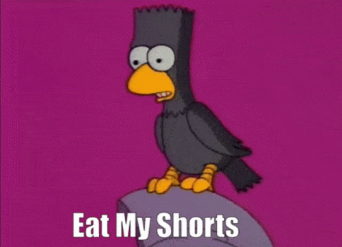 talent loop bang Eat My Shorts Bart Simpson GIFs | Tenor