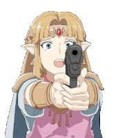 Gun Stop Sticker - Gun Stop Zelda Stickers