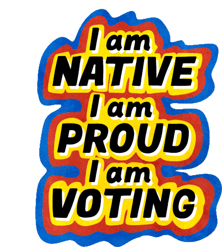 Vote Heysp Sticker - Vote Heysp Indigenous Vote Stickers
