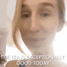 Tea Time Tea GIF - Tea Time Tea Maggie Robertson GIFs