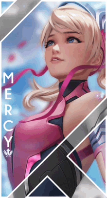 Overwatch Mercy GIF - Overwatch Mercy Pink Mercy GIFs