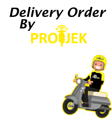 Delivery Projek Sticker - Delivery Projek Deliv Stickers