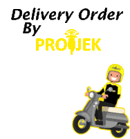 Delivery Projek Sticker - Delivery Projek Deliv Stickers
