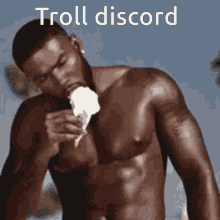 Black Man Discord Invite Icecream Troll Server GIF