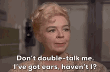 Double Talk I Have Ears GIF - Double Talk I Have Ears Deaf GIFs