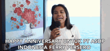 happy anniversary untuk pt asdp indonesia ferry persero asdp bahagia senang gembira